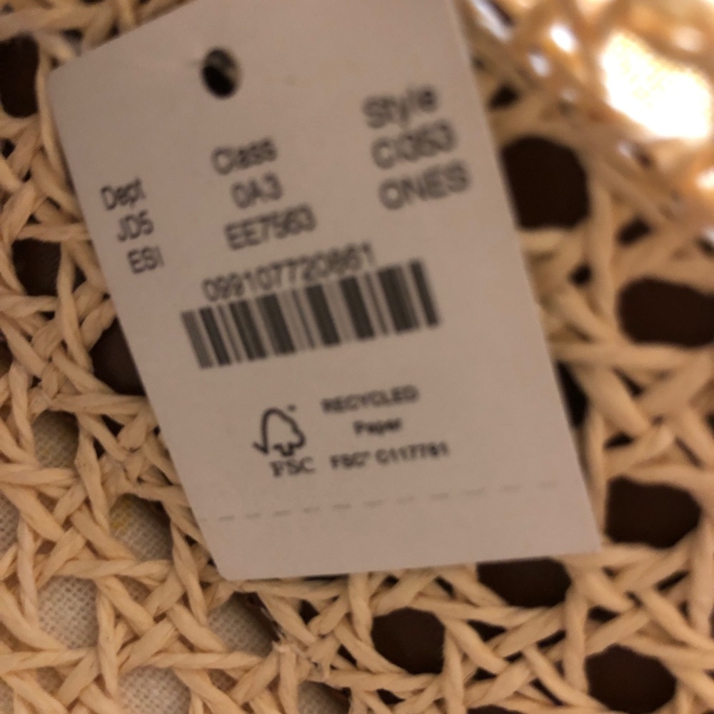 Raffia bag